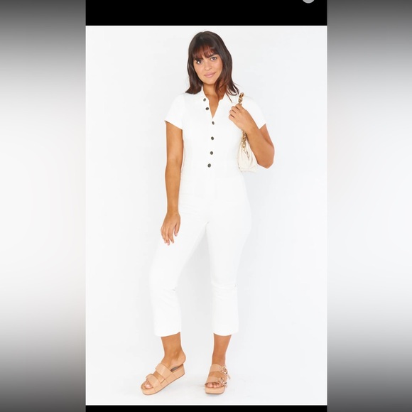 White Show Me Your Mumu jumpsuit - Picture 2 of 2